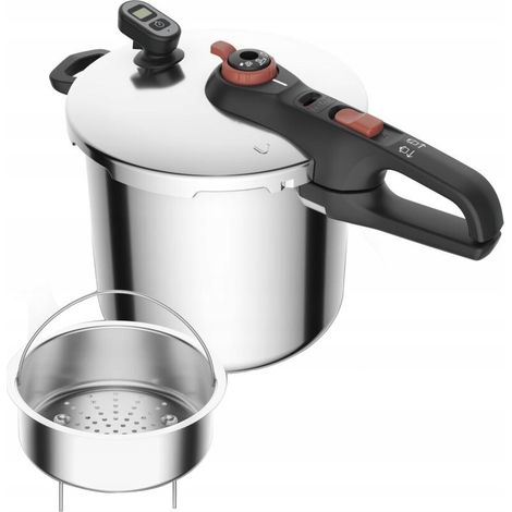 Olla a presión TEFAL Secure Pressure de 8 litros
