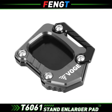 (Gris A) Compatible avec la moto VOGE 525DS : extension de béquille latérale, support de pied, plaque de support pour les modèles 525DSX, DS 525 et DS525 DS/DSX 525. (1/4)