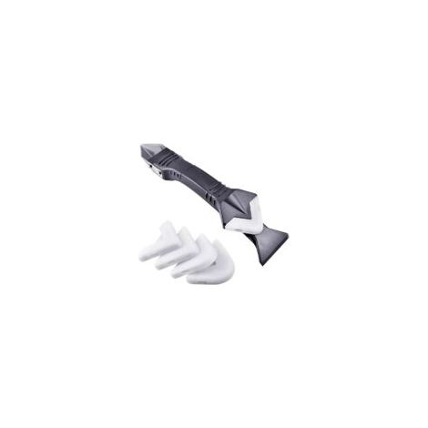 Kit de herramientas para eliminar pegamento, raspador de esquinas para la renovación de ventanas y fregaderos en cocinas y baños - Crezuo