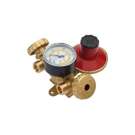 MINICENTRALINA PER 2 BOMBOLE MOD. Y CON MANOMETRO MC2102- 7kg Viti LP280- GNALI- pezzi 1