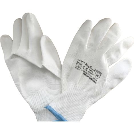 Guantes protectores blancos RnyPu