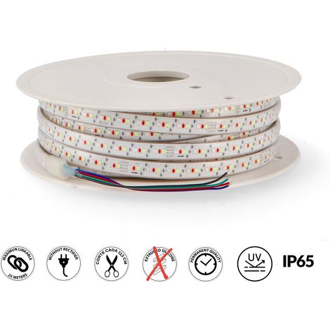 Striscia Led 220V 325W 13W/m Bobina 25 metri IP65 RGB Bergamo M LEDME (1/5)