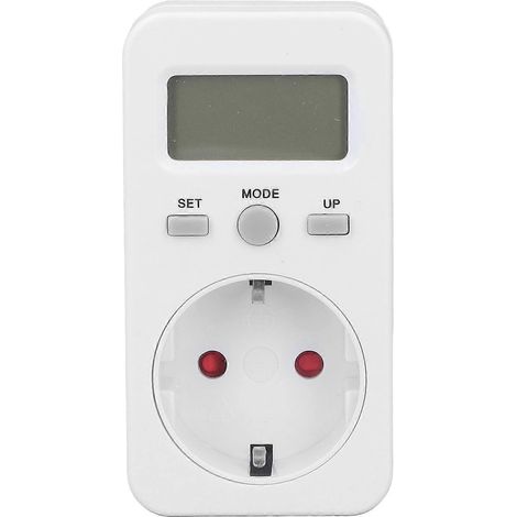Stromverbrauchsmonitor mit LCD-Display, Smart-Home-Energietester, Stromzähler
