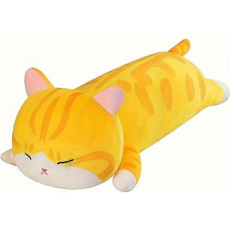 Fantasy Cat Plush Toy Cute Cartoon Long Pillow Office Nap Pillow Waist Support (1/5)