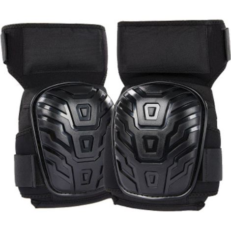rodilleras de trabajo, correas ajustables, carcasa robusta, espuma y gel, para profesionales. (1/5)