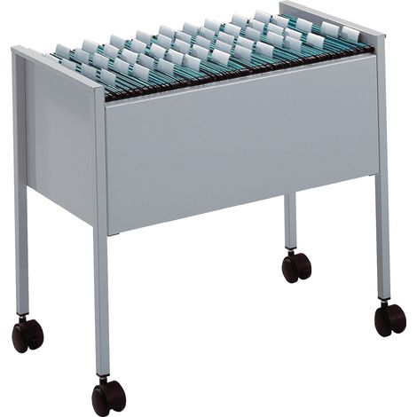 Chariot pour dossiers suspendus H592xl655xP368 mm adapté à env. 80 dossiers suspendus A4 1 voie DURABLE (1/3)