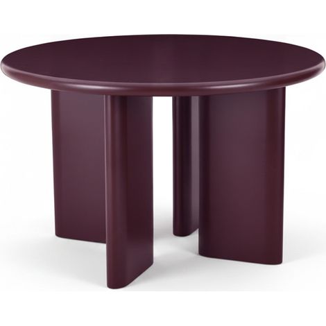 Table à manger ronde 4 personnes en bois - Bordeaux - Pyranth (1/5)