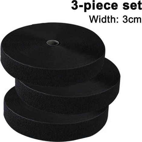 Bandes auto-agrippantes adhésives - Fixations auto-agrippantes ultra-résistantes pour la fixation, la suspension ou l'organisation d'objets en intérieur ou en extérieur