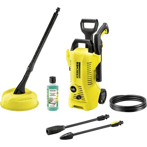 Nettoyeur haute pression électrique 20-110 bar – Débit max 360 l/h – Longueur tuyau 5m – Application Kärcher Home et Garden