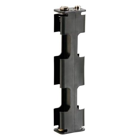Accoppiatore per 4 batterie AA (LR6), con contatti a pressione