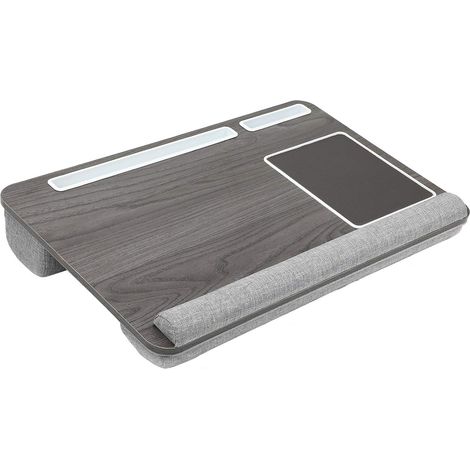 1 Plateau Ordinateur Portable, Coussin Intégré, Repose-poignet, Support Tablette et Téléphone, jusqu'à 17 Pouces (1/5)