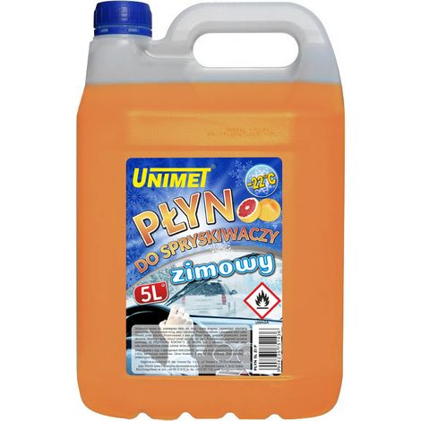 Winter-Scheibenwaschflüssigkeit 5L DO-22 ON Ethanol orange - 5L ZI P Flüssigkeit