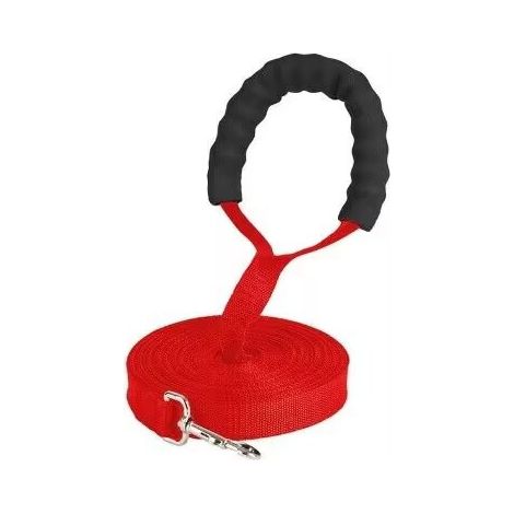 Laisse pour chien 6m en nylon inodore – Poignée rembourrée EVA – Supporte jusqu'à 80kg – Rotation 360° pour éviter les enchevêtrements (1/4)