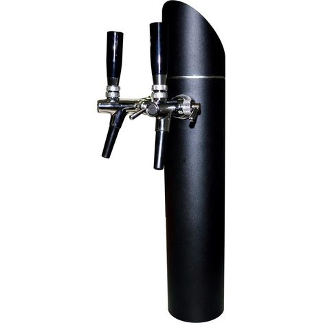 Colonna birra, colonne spillatura birra - Modello Black Tower, 2 vie
