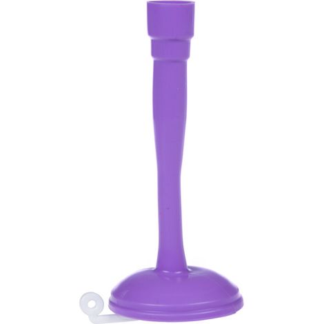 Pommeau de douche de rechange en plastique pour robinet, accessoire pour évier de cuisine (violet long) (1/2)