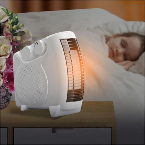 Chauffage pour grande pièce, Chauffage rapide 1200W Chauffage pour usage intérieur Démarrage pratique à une touche for Office Bedroom Use (1/4)