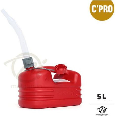 Bidon de 5 litres. Huile, essence, liquide alimentaire (1/2)