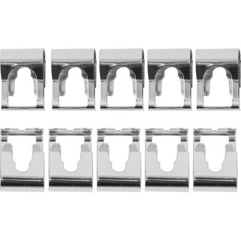 CCYKXA 10 Pcs Windshield Wiper Linkage Repair Clips for Car Maintenance Metal Construction (1/5)