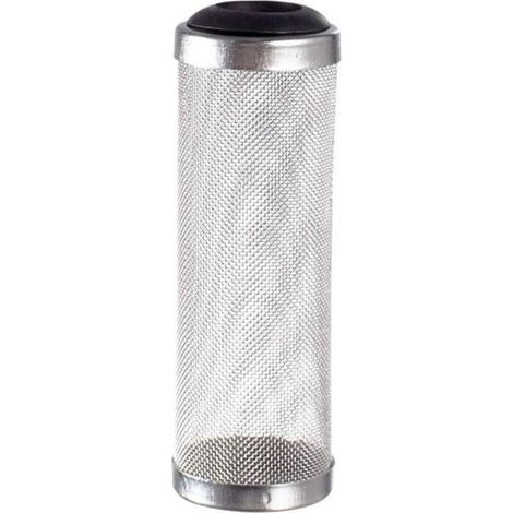 Garde de Filter Maille Protection, Filter and Acier Inoxydable Entrée Gaine Filtre d'Aquarium Réservoir de Poisson Grille Filtre Protecteur pour Poissons Crevettes Accessoire Aquarium, 16mm (1/5)