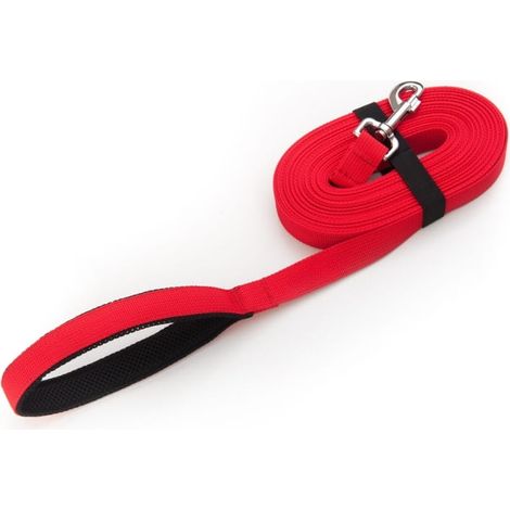 JoQu® Lange 5 m rote mittelgroße Hundeleine