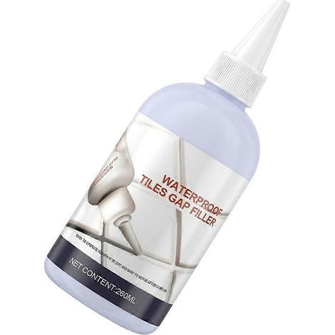 Agent de réparation pour carrelage 260 ml, peinture de joint imperméable pour carrelage mural et de sol (1/4)