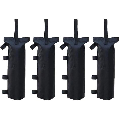 4 Pièces Sac Lestage 800D Tissu Oxford Sac de Sable 50 x 20 CM Sandbag Conception à Grand Canon Sand Bags pour Panneaux D'affichage Extérieurs Tentes Pavillons Parasols (1/5)