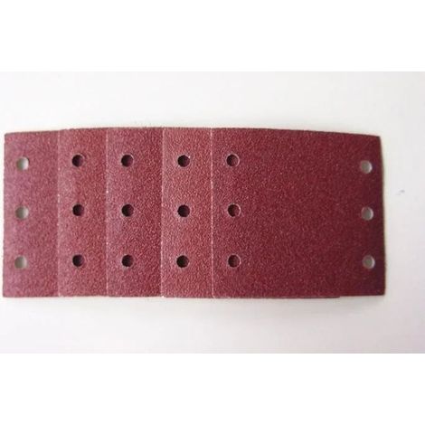 Sandpaper 110 x 100 mm, grain 80, 5 pieces