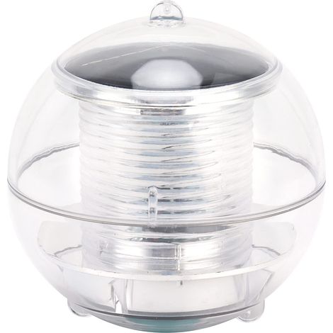 Lumières de Piscine Flottantes Solaires, LED IP67 étanche RVB Couleur Changeante Lumière Boule pour Lacs Réservoirs de Poissons Fontaines étang Décor,veilleuse (1/5)