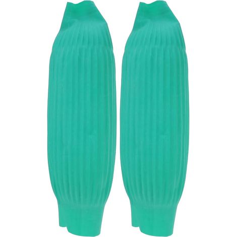 Manchons de Protection Latex Imperméables Résistants à Huile aux Produits Chimiques pour Bras Fins Usage Industriel et Cuisine Réutilisables et Durables (1/5)