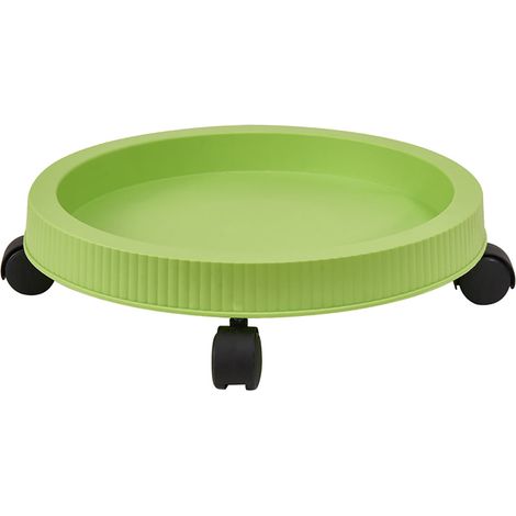 Caddy Pour Pot De Fleurs - Plateau Mobile À 4 Roues - Support Superposé Pour Culture En Hauteur - Capacité 120 Livres - Idéal Balcon Jardin Intérieur Extérieur (1/5)
