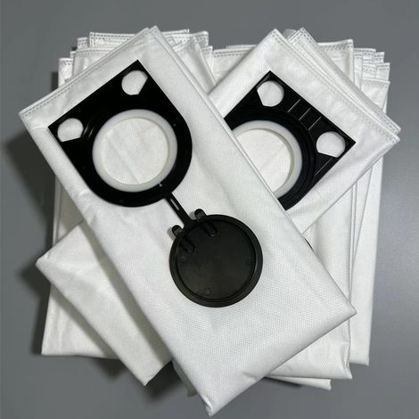 Compatible with Bosch BOSCH BSH20/GAS25 vacuum cleaners, fleece dust bags/garbage bags, 5-pack, high-efficiency filter, suitable for private/commercial use, replacement accessories.--BIEMMEDUE (1/4)