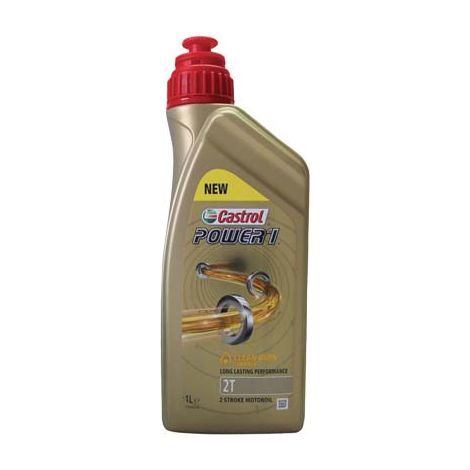 OLIO 2T SEMISINTETICO POWER CASTROL - LT 1- 12 pezzi