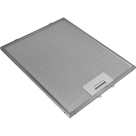 Filtro Aluminio Campana Cata Atlas  Medidas 320 x 260 mm  Recambio Original 02800905  Filtro Antigrasa Metálico con Pestaña