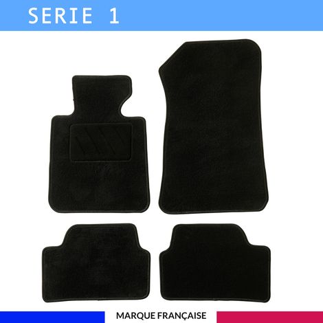 Tapis de voiture - Sur Mesure pour SERIE 1 (2003 - 2011) - 4 pièces - Tapis de sol antidérapant pour automobile (1/4)