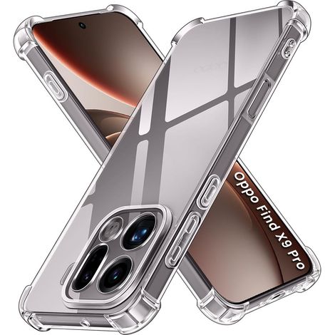 Funda transparente para Oppo Find X9 Pro, resistente a caídas. (1/5)