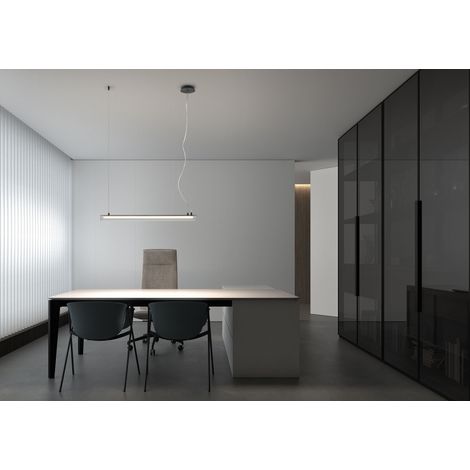 Lámpara de techo OSLO negro mate 32W
