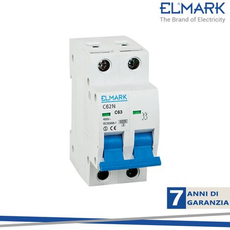 INT. MAGNETOTERMICO C40A 6KA 2P CURVA C