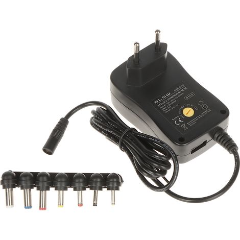 ALIMENTATORE COMMUTATORE 3-12V/2A/BL USB