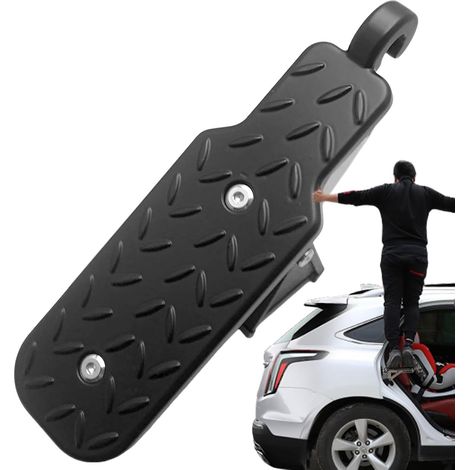 Marche de porte pour l'accès au toit de la voiture, marche de porte pliable pour barres de toit, pédale de de porte de voiture - Verrou de porte de voiture multifonction en métal (1/5)