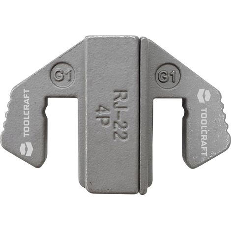 TOOLCRAFT Crimp-Einsätze Crimpeinsatz für 4P4C/Rj22 Steckverbinder Passend für Marke (Zangen): TOOL (1/2)