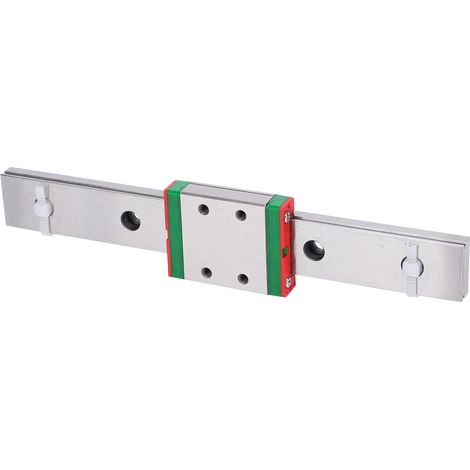 Rail de guidage linéaire MGW9C-150-1R, bloc élargi pour systèmes de précision industriels (1/5)