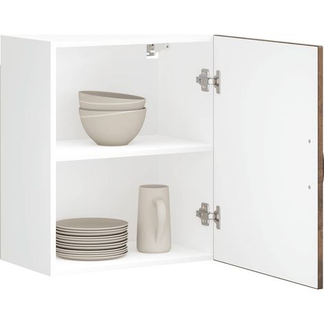 Küchen-Hängeschrank Lucca Räuchereiche Holzwerkstoff