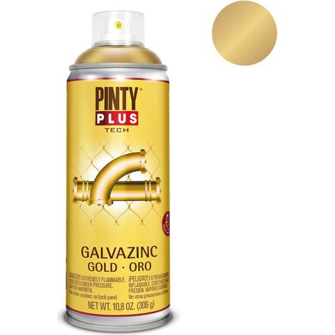 Vernice galvanizzata PintyPlus Tech - Spray oro brillante 520cc G151