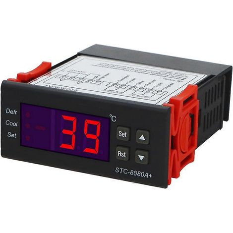 Digitalthermostat -8080A+ 220V Temperaturregler Hygrometer (1/5)
