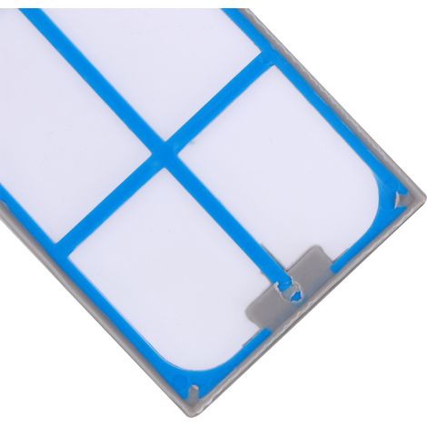 Filter pour Aspirateur Robot 2 Pièces Compatible Ilife A6 en ABS Dimension 13.5x5cm Blanc pour Efficacité Optimale