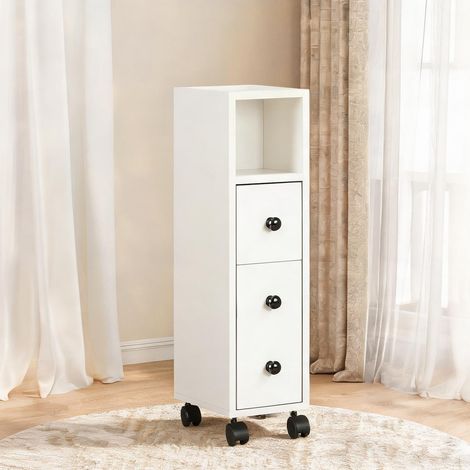 Armoire de rangement 3 niveaux 18 x 30 x 68 cm (1/5)