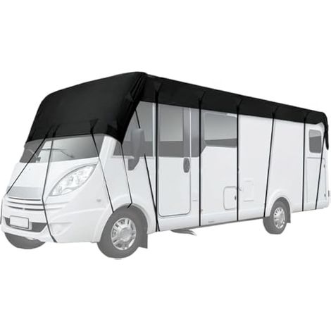 Bache de toit de caravane, imperméable, très résistante, résistante à la neige et à la poussière, pare-soleil de toit, accessoire de voyage (6,5 x 3 m) (1/5)