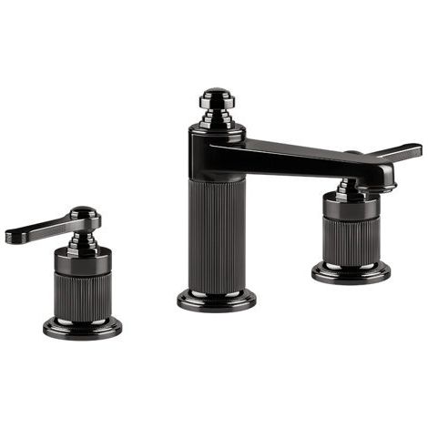Gessi Venti20, robinetterie de lavabo à 3 trous, saillie 134mm,