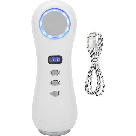 Appareil de beauté RF EMS LED luminothérapie froid chaud compresse facial soin visage machine (1/5)