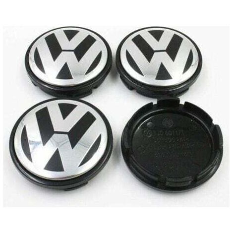 Lot de 4 cache-moyeux d’origine pour jantes aluminium,65mm (1/3)